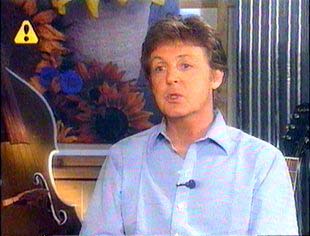 Paul on German music TV station VIVA 27 June 1997